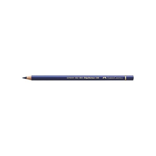Crayon de couleur POLYCHROMOS Mine 3,8mm à l'Huile Bleu Hélio FABER-CASTELL