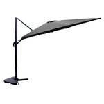 Cesare - Parasol déporté 3x4m Gris