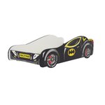 Lit simple Batmobile 140x70 noir