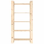 vidaXL Bibliothèque/Séparateur de pièce 80x35x160 cm Bois massif