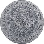 IVAR THE BONELESS The Way to Valhalla 2 Once Argent Monnaie 2000 Francs Cameroon 2026
