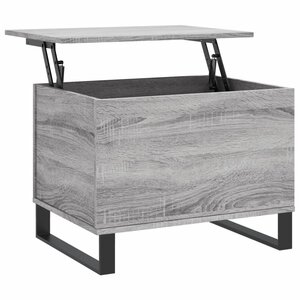 vidaXL Table basse Sonoma gris 60x44 5x45 cm Bois d'ingénierie