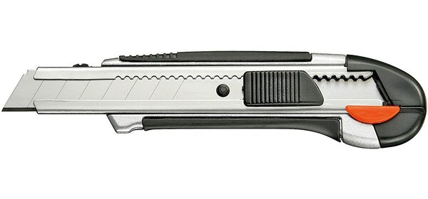 Cutter Professionel Grip Alu Lame 18 mm FIXPOINT