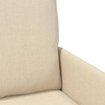 vidaXL Ensembles de canapés 3 Pièces Crème 115 x 56 x 80 cm Contreplaqué
