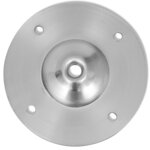 vidaXL Pieds de table télescopiques 4 Pièces Nickel brossé 710 mm-1100 mm
