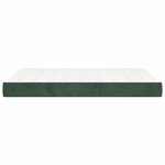 vidaXL Matelas de lit à ressorts ensachés 140x210x20 cm velours