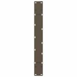 vidaXL Pieds de table à manger en forme de A 2 pièces 90 x (72-73) cm Acier