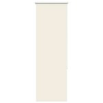 vidaXL Store enrouleur occultant blanc cassé 60x130cm largeur du tissu