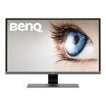 Benq ew3270u 80 cm (31.5") 3840 x 2160 pixels 4k ultra hd led noir  gris  métallique