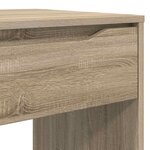 vidaXL Bureau Chêne Sonoma 100 x 50 x 78 cm Bois d’ingénierie