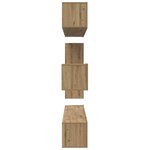 vidaXL Ensemble meuble TV 8 Pièces chêne artisanal 30 5 x 30 x 90 cm