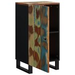 vidaXL Buffet avec porte 40x31x75 cm bois massif de récupération