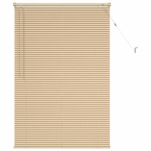 vidaXL Store Vénitien Réglable Marron clair avec motif 150 x 70 cm PVC