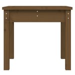 vidaXL Banc de jardin marron miel 50x44x45 cm bois de pin massif