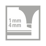 Surligneur Swing cool Pastel Edition Pointe 1-4 mm Rouge corail x 10 STABILO