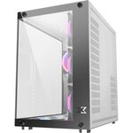 XIGMATEK BOITIER PC Aquarius Plus - Moyen Tour - RGB - Blanc - Verre trempé - Format ATX (EN43675)