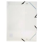 Boite De Classement Exabox Dos 60mm Polypropylène Crystal - A4 - Cristal - X 8 - Exacompta