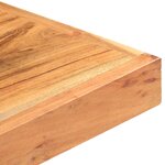 vidaXL Meuble TV 160x40x50 cm Bois d'acacia solide