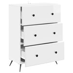 vidaXL Armoire à tiroirs 66 x 34 5 x 90 cm Bois d'ingénierie