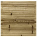 vidaXL Jardinière 70x70x68 5 cm bois de pin imprégné