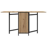 vidaXL Table à dîner 144 x 60 x 75 cm Bois d'ingénierie Rectangulaire