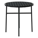 vidaXL Ensemble à manger de jardin 3 Pièces Résine tressée Noir