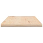 vidaXL Dessus de table 4 Pièces 90x45x2 5cm rectangulaire bois pin massif