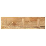 vidaXL Dessus de table 110x30x2 5cm rectangulaire bois massif manguier