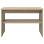 vidaXL Meuble TV Chêne Sonoma 60 x 35 x 40 cm Bois d'ingénierie