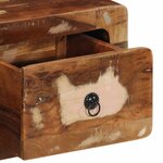VidaXL Meuble TV mural 100x32x25 cm bois massif de récupération