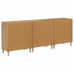 vidaXL Buffets 3 Pièces Chêne artisanal 60 x 35 x 70 cm Bois d'ingénierie