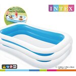 Intex Piscine familiale Swim Center 262x175x56 cm