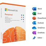 MICROSOFT 365 Personnel - 1 utilisateur - PC ou Mac - Abonnement 1 an