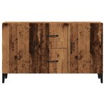 vidaXL Buffet vieux bois 100x36x60 cm bois d'ingénierie