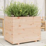 vidaXL Jardinière 90x60x72 5 cm bois de pin massif