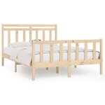 vidaXL Cadre de lit sans matelas bois de pin massif 120x200 cm