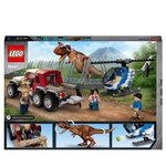 Lego 76939 jurassic world l'évasion du stygimoloch  dinosaure jouet de construction pour enfants des 4 ans avec figurines