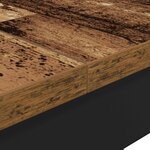 vidaXL Table de salle à manger / Table de repas MÉTAL