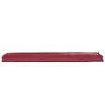 vidaXL Coussin de palette Tissu Oxford Bordeaux 180 x 40 x 8 cm