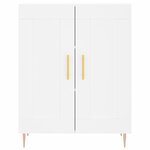 vidaXL Buffet blanc 69 5x34x90 cm bois d'ingénierie