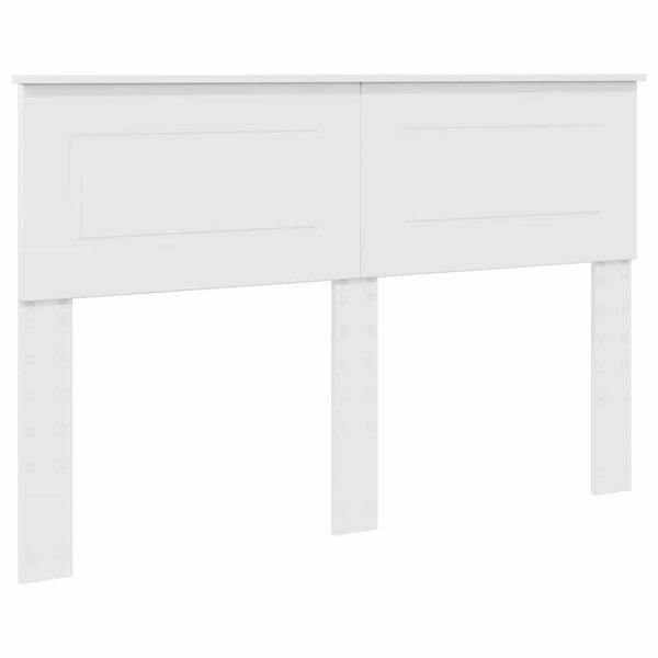 vidaXL Tête de lit Blanc Brillant 140 cm Bois d'ingénierie