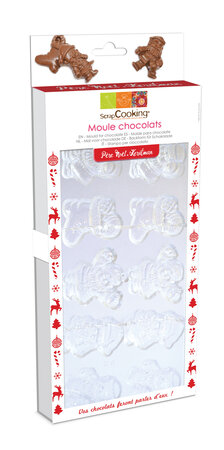 Moule Rigide Chocolat "Noël"