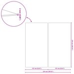 vidaXL Tapis de piscine 274 x 274 x 0 1 cm Tissu non tissé