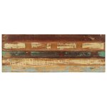 Banquette pouf tabouret meuble banc 110 cm bois de récupération massif 3002245