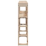 vidaXL Tête de lit avec étagères 160 cm bois massif de pin