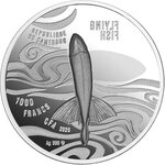 Monnaie FLYING FISH 1 Oz Argent 1000 Francs Cameroon 2026 (PRÉCOMMANDE)