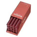 Bolsius Bougies de table Shine 16 Pièces 27 cm Rouge velours