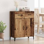 vidaXL Buffet Bois ancien 69 5 x 34 x 90 cm Bois d'ingénierie