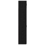 vidaXL Cabinet de rangement slim Chêne noir 30 x 42.5 x 225 cm