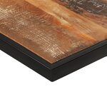vidaXL Table de salle à manger 160 cm Bois de récupération massif